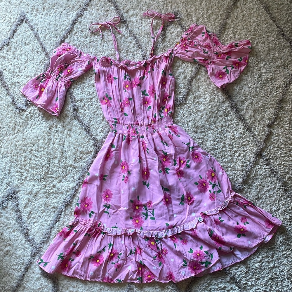 ✨Pink Floral Dress✨